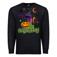Black My first Halloween Premium Sweatshirt - NancyCooperArtShop