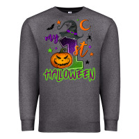 Charcoal Heather My first Halloween Premium Sweatshirt - NancyCooperArtShop