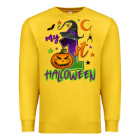 Lemon My first Halloween Premium Sweatshirt - NancyCooperArtShop