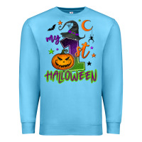 Ocean Blue My first Halloween Premium Sweatshirt - NancyCooperArtShop
