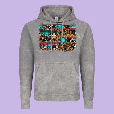 Vintage Hoodie western background