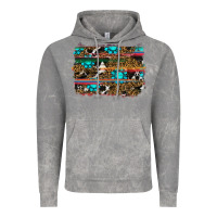 Cloud Rock western background Vintage Hoodie - RanaPortraitStore