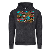 Vintage Black western background Vintage Hoodie - RanaPortraitStore