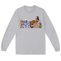Moon Dust Drink Up Witches Long Sleeve Tee - CowhideDigitalArt