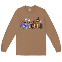 Toasted Coconut Drink Up Witches Long Sleeve Tee - CowhideDigitalArt