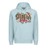 Blue Mist santa baby Premium Hoodie - MaliasSmallBusiness