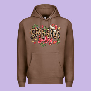 Santa Baby Premium Hoodie Designed By Maliassmallbusiness