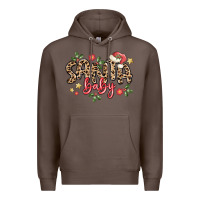 Coffee santa baby Premium Hoodie - MaliasSmallBusiness