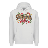Dove Grey santa baby Premium Hoodie - MaliasSmallBusiness