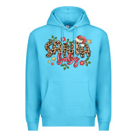 Ocean Blue santa baby Premium Hoodie - MaliasSmallBusiness