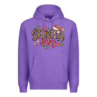 Purple santa baby Premium Hoodie - MaliasSmallBusiness