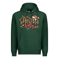 Sports Green santa baby Premium Hoodie - MaliasSmallBusiness