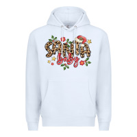 White santa baby Premium Hoodie - MaliasSmallBusiness