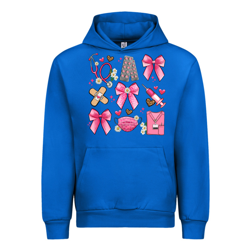 Coquette Bow Nurse Urban Hoodie by Artiststas | Teevron