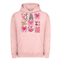 Pigment Salmon coquette bow nurse Urban Hoodie - Artiststas