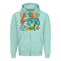 Seafoam leveled 6th grade Zipper Hoodie - JahusDesignShop