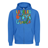 True Royal leveled 6th grade Zipper Hoodie - JahusDesignShop