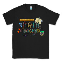Black math teacher Classic Tee - CowhideDigitalArt