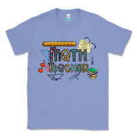 Colony Blue math teacher Classic Tee - CowhideDigitalArt