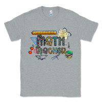 Heather Grey math teacher Classic Tee - CowhideDigitalArt