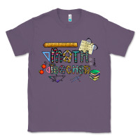 Lavender math teacher Classic Tee - CowhideDigitalArt