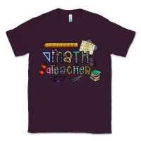 Plum math teacher Classic Tee - CowhideDigitalArt
