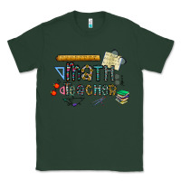 Sports Green math teacher Classic Tee - CowhideDigitalArt