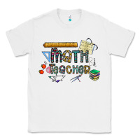 White math teacher Classic Tee - CowhideDigitalArt