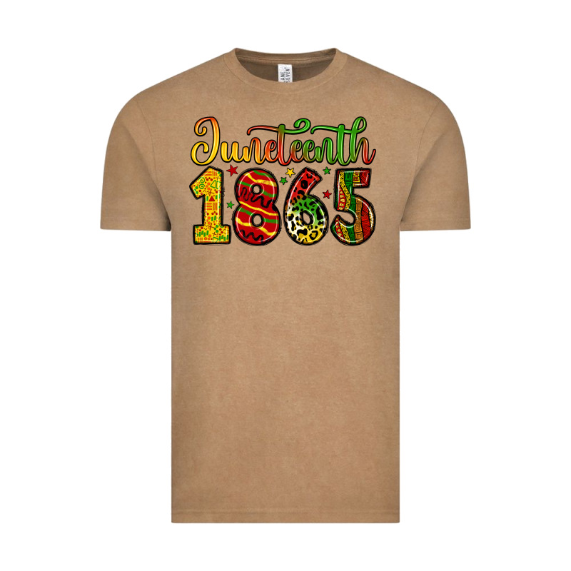 Juneteenth 1865 Vintage Tee by Zillion Design Studio | Teevron