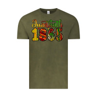 Vintage Olive juneteenth 1865 Vintage Tee - Zillion Design Studio