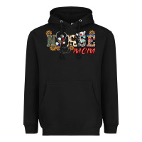 Black western nurse mom Heavyweight Hoodie - BarkalooDesign