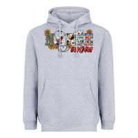 Heather Grey western nurse mom Heavyweight Hoodie - BarkalooDesign