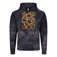 Cloud Black western  background Vintage Hoodie - RanaPortraitStore