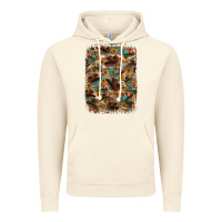 Vintage Artic western  background Vintage Hoodie - RanaPortraitStore