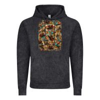 Western  Background Vintage Hoodie | Teevron