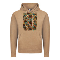 Vintage Coffee western  background Vintage Hoodie - RanaPortraitStore