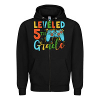 Black leveled 5th grade Zipper Hoodie - JahusDesignShop