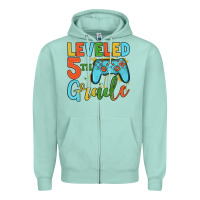 Seafoam leveled 5th grade Zipper Hoodie - JahusDesignShop