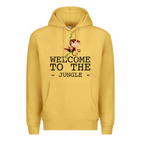 Antique Gold Welcome To The Jungle Premium Hoodie - Bettercallsaul