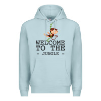 Blue Mist Welcome To The Jungle Premium Hoodie - Bettercallsaul