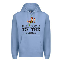 Colony Blue Welcome To The Jungle Premium Hoodie - Bettercallsaul