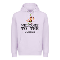 Lilac Welcome To The Jungle Premium Hoodie - Bettercallsaul