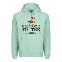 Seafoam Welcome To The Jungle Premium Hoodie - Bettercallsaul