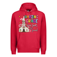 Cardinal amazing grace how sweet the sound Premium Hoodie - MaliasSmallBusiness