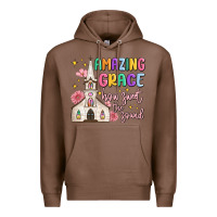 Chestnut amazing grace how sweet the sound Premium Hoodie - MaliasSmallBusiness