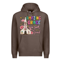 Coffee amazing grace how sweet the sound Premium Hoodie - MaliasSmallBusiness