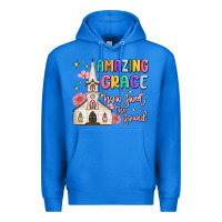 True Royal amazing grace how sweet the sound Premium Hoodie - MaliasSmallBusiness