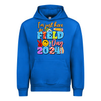 Cobalt im just here for field day 2024 Urban Hoodie - Artiststas