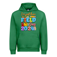 Emerald im just here for field day 2024 Urban Hoodie - Artiststas