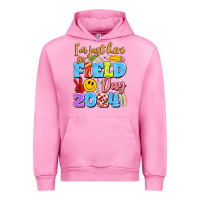 Fuchsia Pink im just here for field day 2024 Urban Hoodie - Artiststas